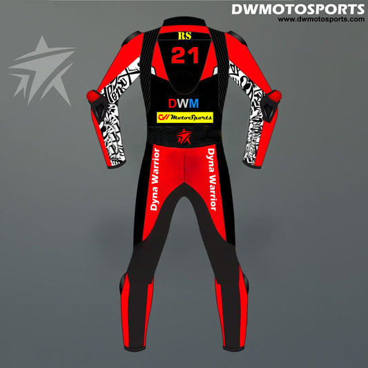 DWMotoSports DWX-R Leather Race Suit