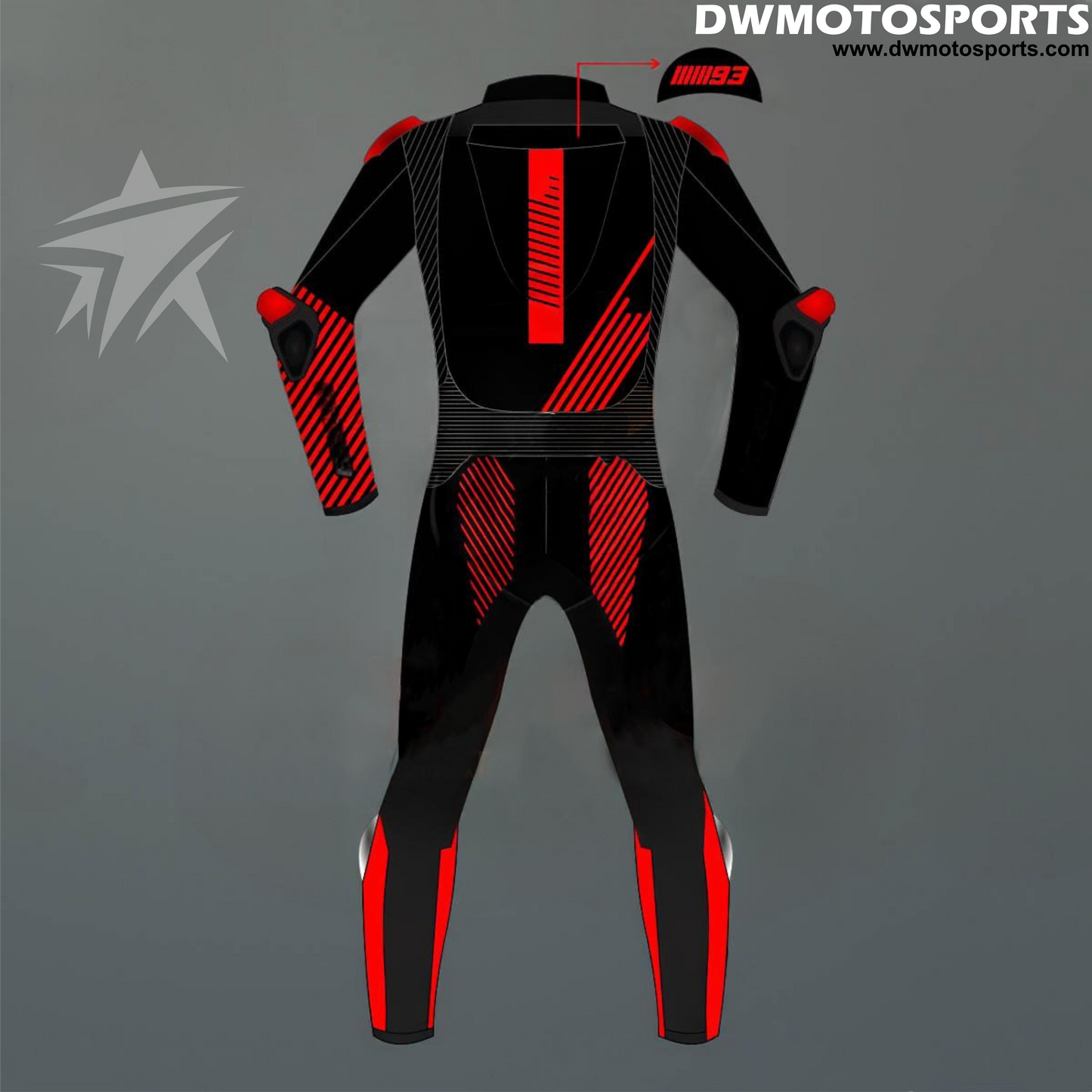 DW Motosports Redline 93 Edition Racing Suit