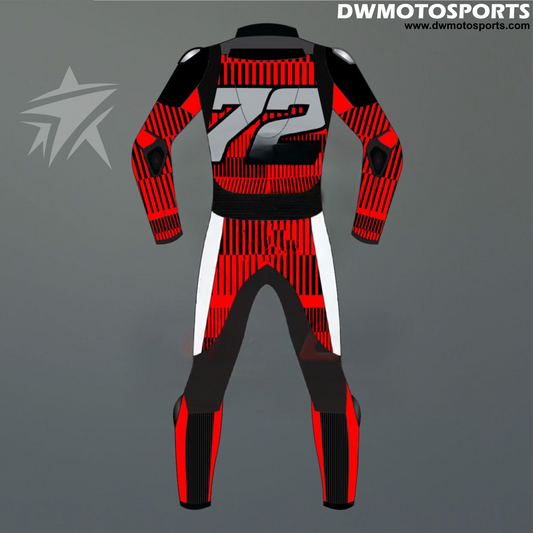 DW Motosports Crimson Blaze Racing Suit
