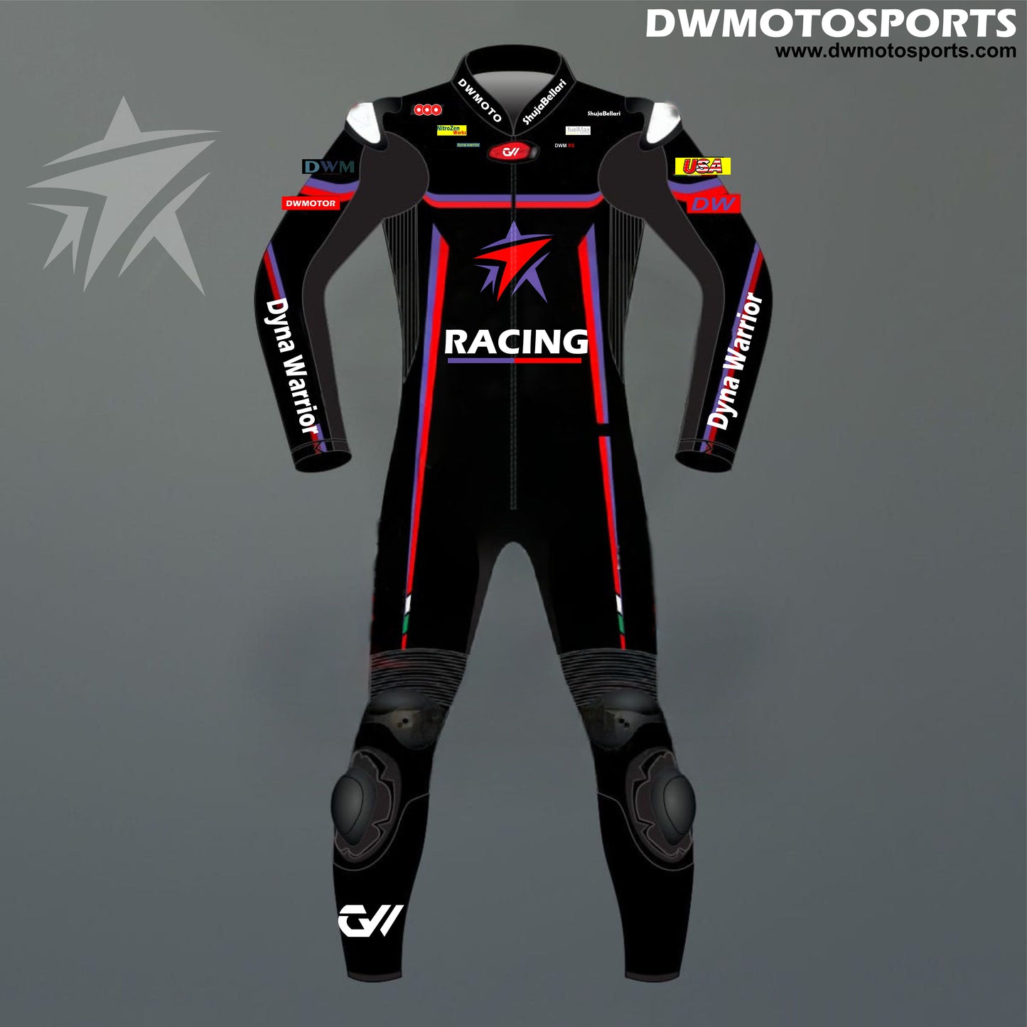 DW Motosports Venom Blade Racing Suit