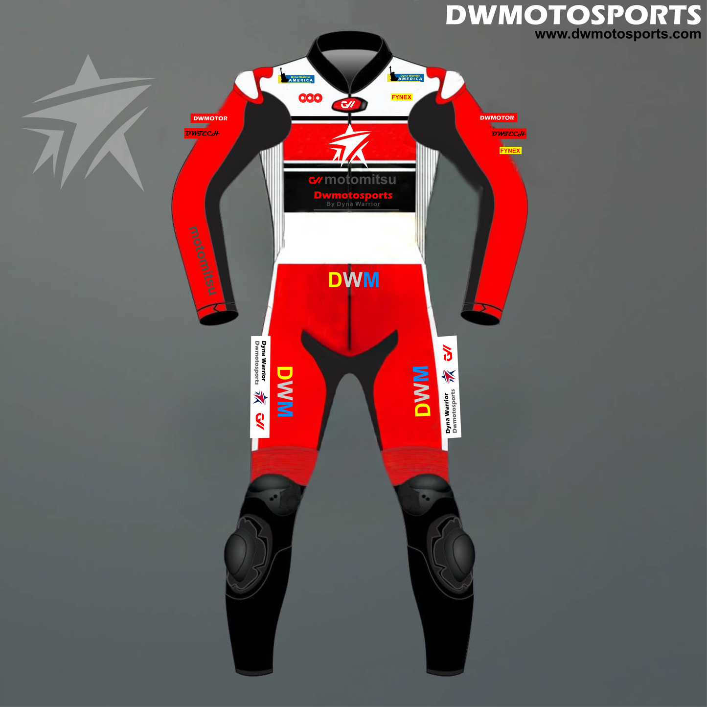 DW Motosports Track Lizard Racing Suit