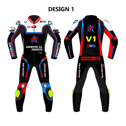 Custom Motorcycle Racing Suit By DW Motosports