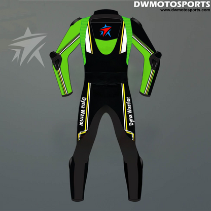 DW Motosports Kinetic Green Racing Suit