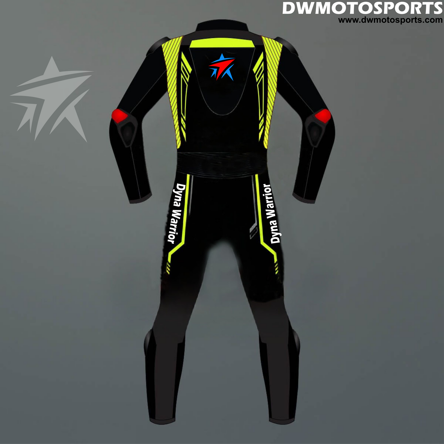 DW Motosports Strike Zone Yellow Edition Racing Suit
