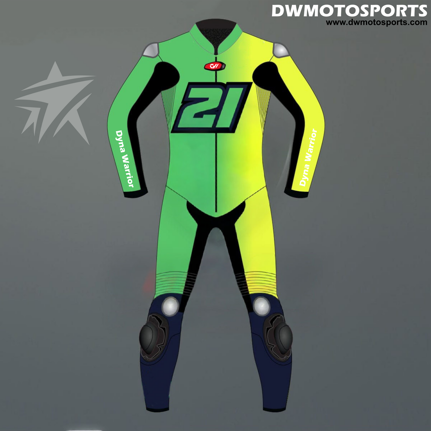 DW Motosports Volt Racer 21 Racing Suit