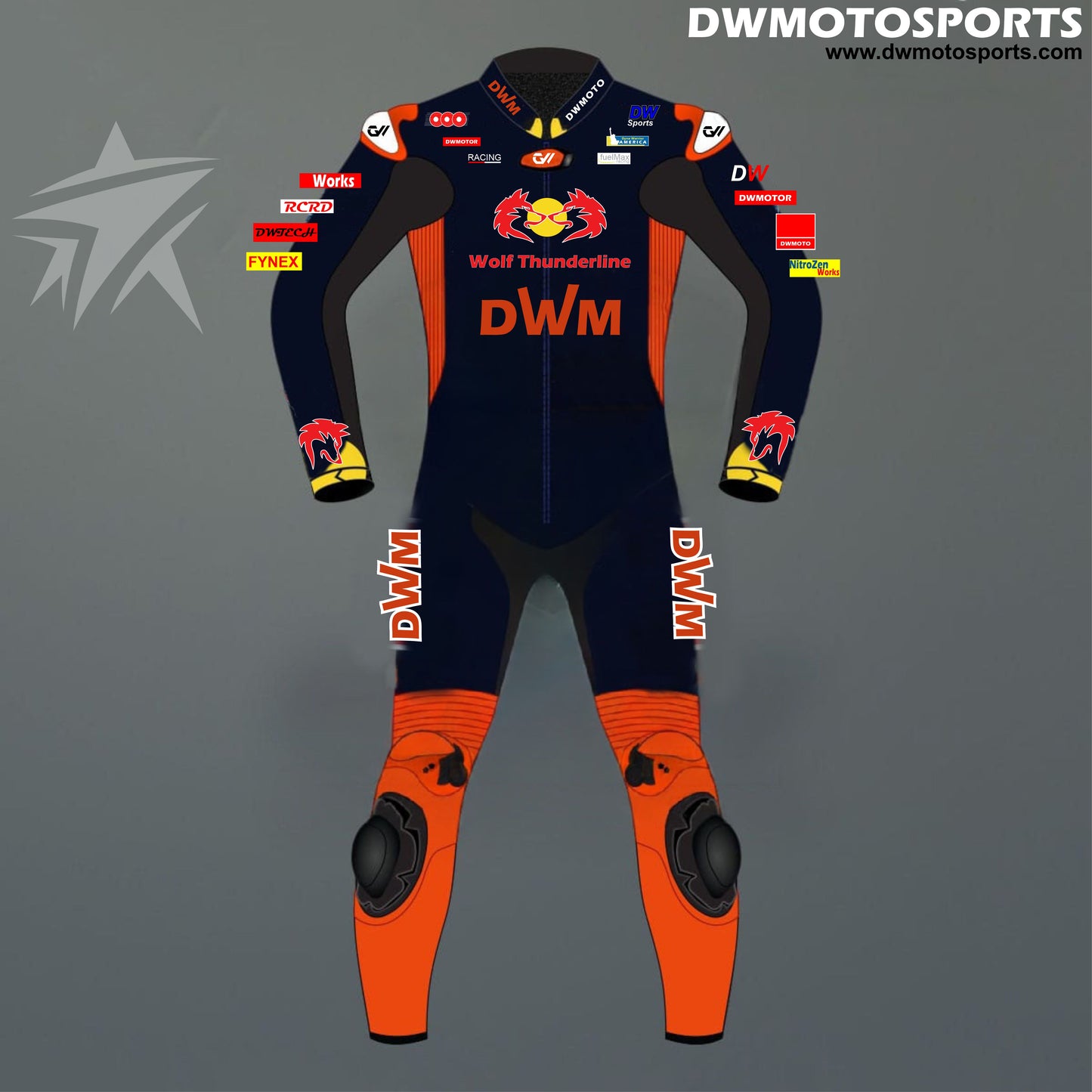 DW Motosports Wolf Racing Suit – 2025 Edition