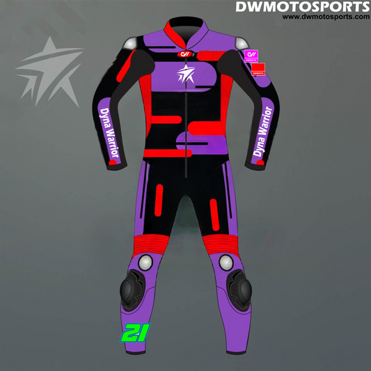 DW Motosports Grimline Purple Edition Racing Suit