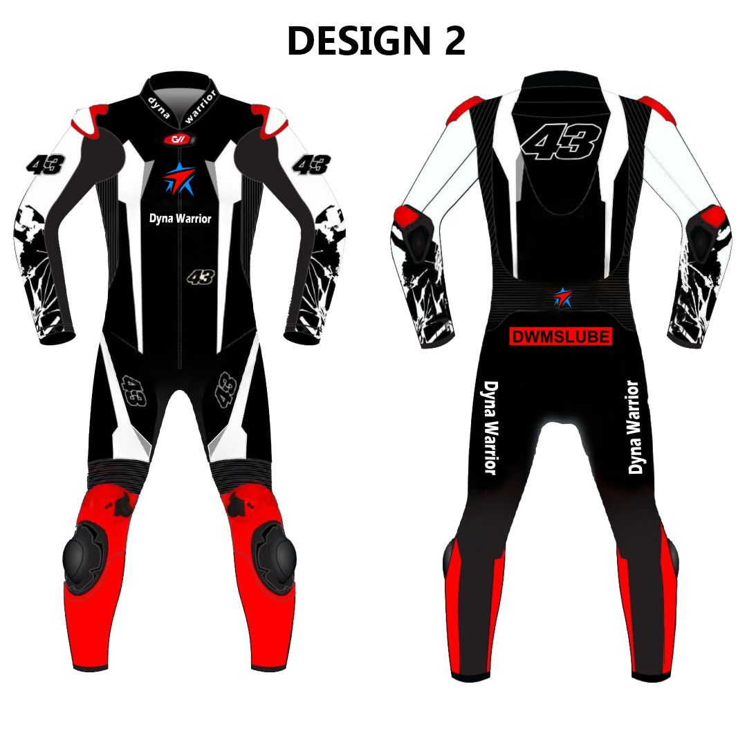 Custom Motorcycle Racing Suit By DW Motosports