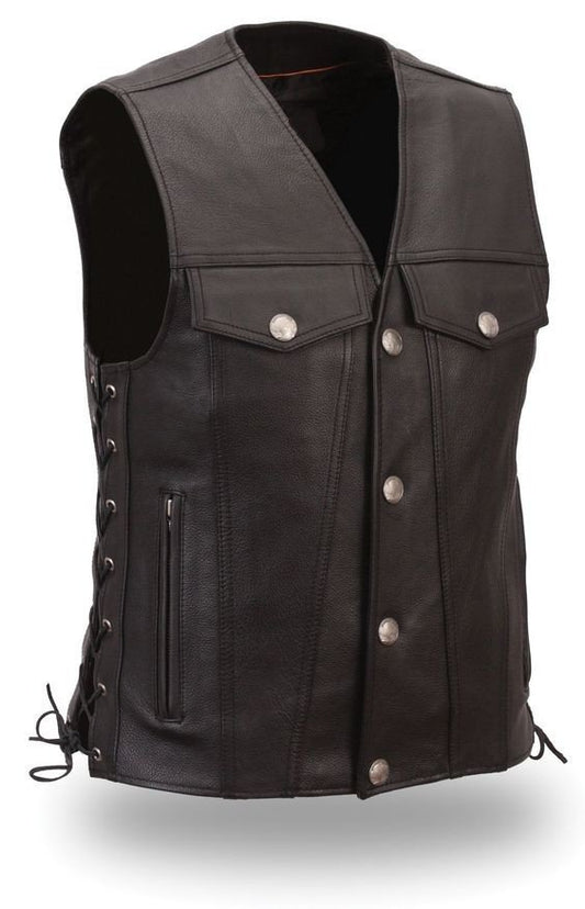Koxa Biker Leather Vest
