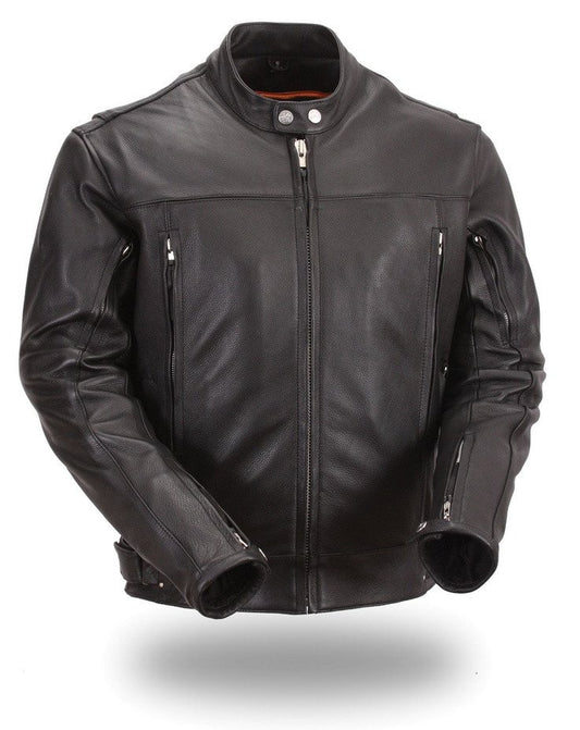 Rox Biker Leather Jacket