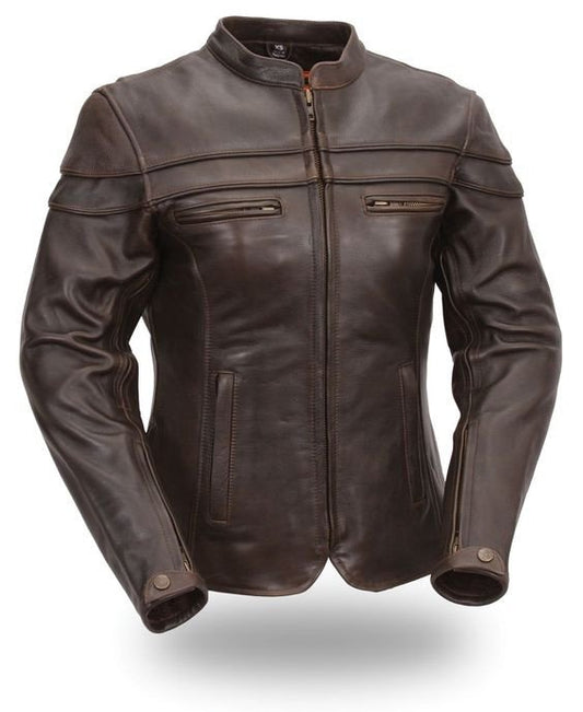 W-Reblox Biker Leather Jacket