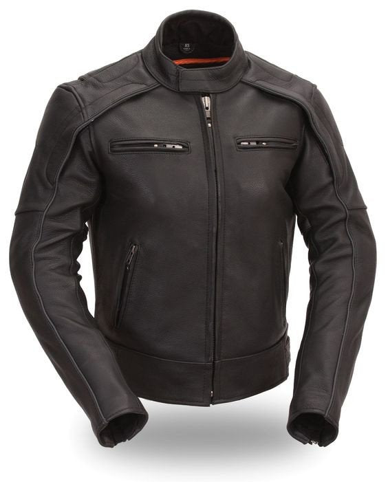 W-Sigma Biker Leather Jacket