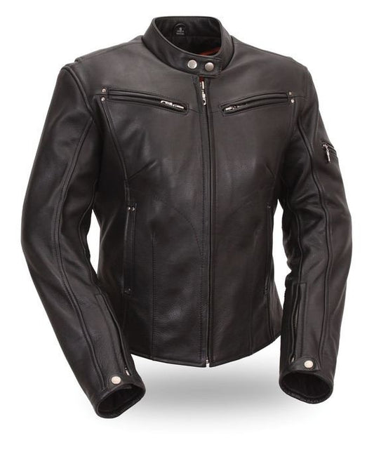 W-Windex Biker Leather Jacket